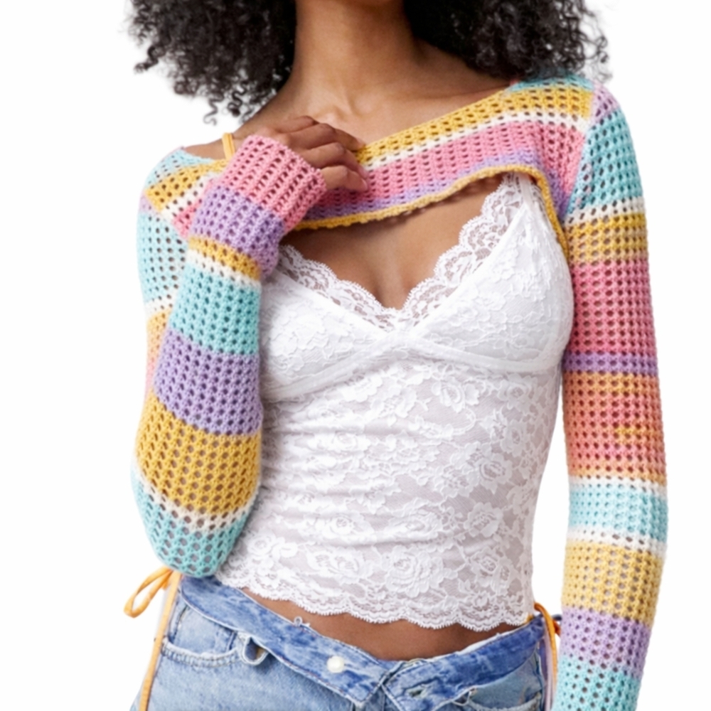 Urban Outfitters Whitney Shrug Pullover Sweater Top